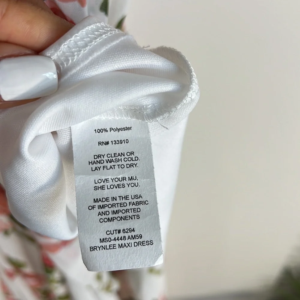 SHOW ME YOUR MUMU off shoulder side slits floral maxi dress - Picture 10 of 10